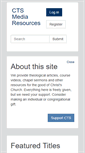 Mobile Screenshot of media.ctsfw.edu